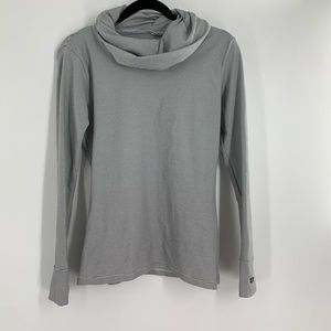 Albion Black & White Striped Pullover Sweater Top Women’s Size S